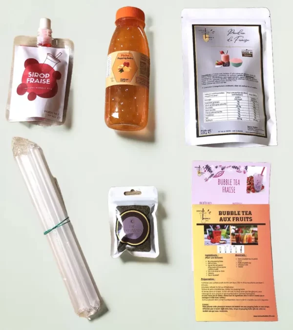 Kit Fraise / Thé aux Fruits (6 boissons) – Image 3