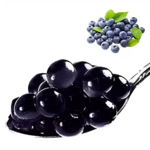 Perles de fruits myrtilles